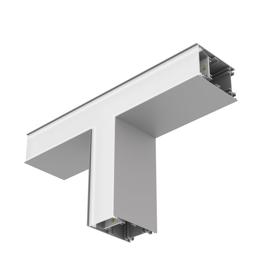 LEDVANCE Verbinder OFFICE LINEAR SF V T-CON PRISM GY 10,2W 1.300lm IP20