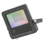 LEDVANCE LED Smart+ Fluter Matter 20W RGBW 1.600 lm IP65 dunkelgrau – Ansicht stehend