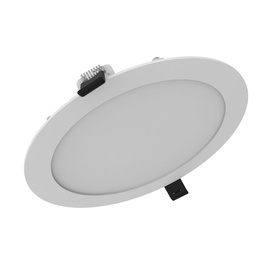 LEDVANCE Downlight Slim Alu D175 16/12/8W 830/840 1600/1200/800lm 90° IP44 weiß