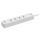 LEDVANCE Smarte Steckdosenleiste SMART+ WiFi Multi Power Socket 4-fach USB weiß – Ansicht stehend