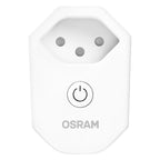 LEDVANCE Smarte Steckdose SMART+ MATTER Plug CH weiß IP20 – Ansicht stehend