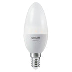 Osram LED-Kerzenlampe SMART+ Zigbee Classic B40 4,9W E14 2.700K dimmbar – Ansicht stehend