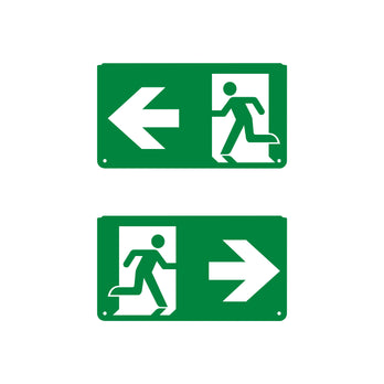 LEDVANCE Leuchten-Zubehör EM Exit Picto Left Right Piktogrammeinsatz Grün