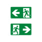 LEDVANCE Leuchten-Zubehör EM Exit Picto Left Right Piktogrammeinsatz Grün