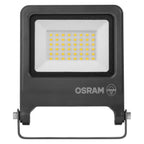 LEDVANCE LED-Fluter Endura Flood 30 W 4000K 3000lm IP65 dunkelgrau – Ansicht stehend