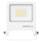 LEDVANCE LED-Fluter ENDURA Flood 20 W 3.000 K 1.800 lm IP65 weiß – Ansicht stehend