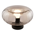 Osram Tischleuchte Decor Smoke Glass 1-flammig E27 – Anwendungsbild