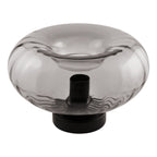 Osram Tischleuchte Decor Smoke Glass 1-flammig E27 nicht dimmbar schwarz IP20