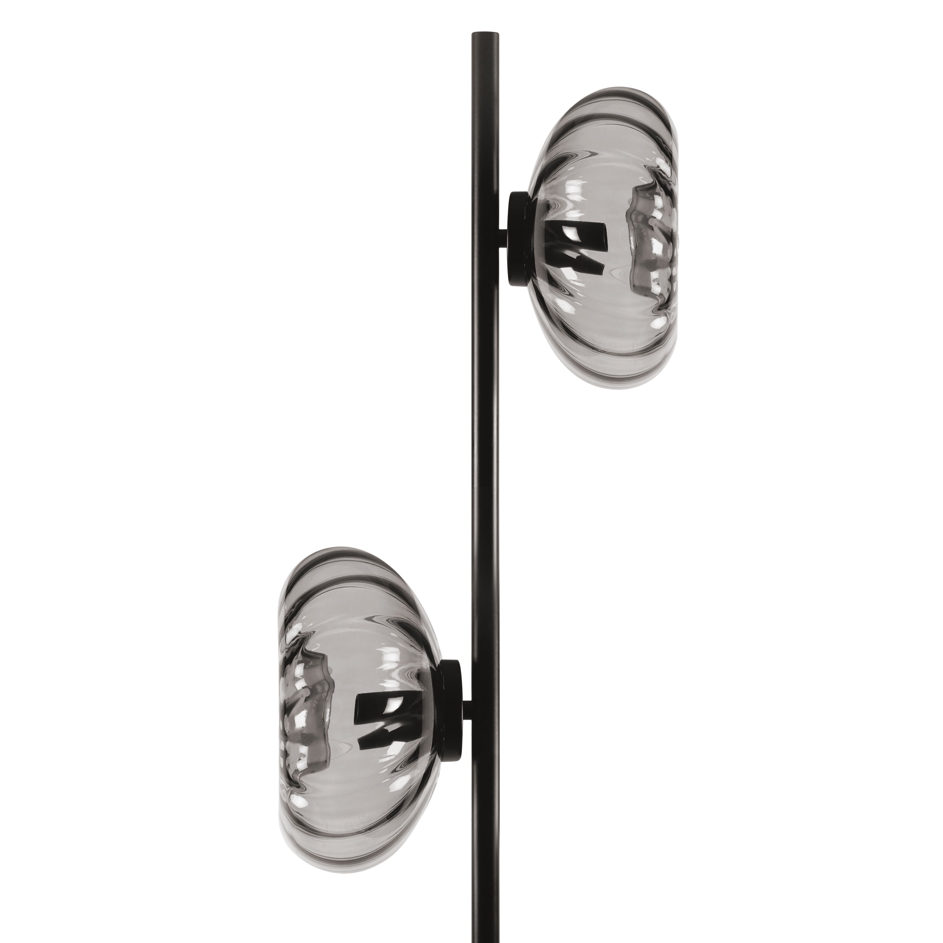 Osram Stehleuchte Decor Smoke Glass 2-flammig E14 nicht dimmbar schwarz IP20