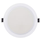 LEDVANCE Downlight Comfort Opal D150 18W/4000K 1980lm warmweiß wählbar 95° IP54 weiß nicht dimmbar – Draufsicht