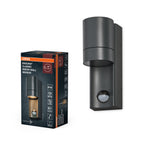 LEDVANCE ENDURA Classic Isidor Sensor-Wandleuchte GU10 IP65 – Produkt mit Verpackung
