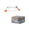 LEDVANCE LED-Downlight Slim 85 mm 4,5 W 6.500 K 240 lm tageslichtweiß IP20 weiß – Produkt mit Verpackung