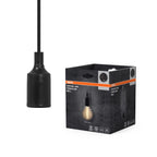 LEDVANCE Pendelleuchte Vintage 1906 PenduLum Bell E27 schwarz – Produkt mit Verpackung