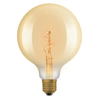 Osram LED Filament Globe G125 klar gold 320° – Anwendungsbild