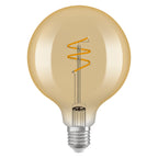 Osram LED Filament Globe G95 klar gold 300° – Produktansicht