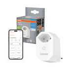 LEDVANCE Smarte Steckdose SMART+ MATTER Plug CH weiß IP20 – Produkt mit Verpackung