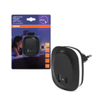 LEDVANCE LED-Nachtlicht Lunetta Edge Sensor 830 USB A C Schwarz – Produkt mit Verpackung
