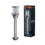 LEDVANCE ENDURA Classic Post Pollerleuchte 55 cm E27 Edelstahl – Produkt mit Verpackung