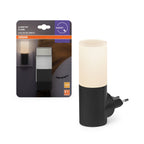 LEDVANCE LED-Nachtlicht Lunetta Flare 830 Schwarz – Produkt mit Verpackung