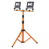 LEDVANCE LED-Arbeitsleuchte Worklight Tripod 2x30 W 4.000 K IP65 dunkelgrau