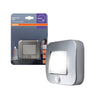LEDVANCE LED-Nachtlicht Nightlux Hall Bewegungssensor IP54 silber – Produkt mit Verpackung