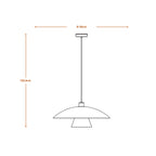 Osram Pendelleuchte Decor Flying Mushroom 1-flammig E27 – Produktansicht 3