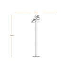 Osram Stehleuchte Decor Firefly 2-flammig E14 – Produktansicht 3