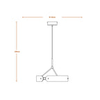 Osram LED Pendelleuchte Decor Curve Felt – Produktansicht 2