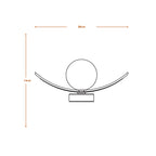 Osram Tischleuchte Decor Pearl 1-flammig G9 – Produktansicht 4