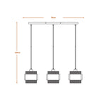 Osram Pendelleuchte Decor Hornet Linear 3-flammig E27 – Produktansicht 4