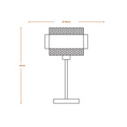 Osram Tischleuchte Decor Hornet 1-flammig E27 – Produktansicht 2