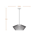 Osram Pendelleuchte Decor Stripes 1-flammig E27 – Produktansicht 3