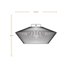 Osram Deckenleuchte Decor Stripes 1-flammig E27 – Produktansicht 2