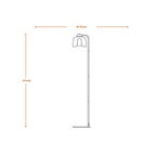 Osram Stehleuchte Decor Corolle 1-flammig E27 – Produktansicht 2