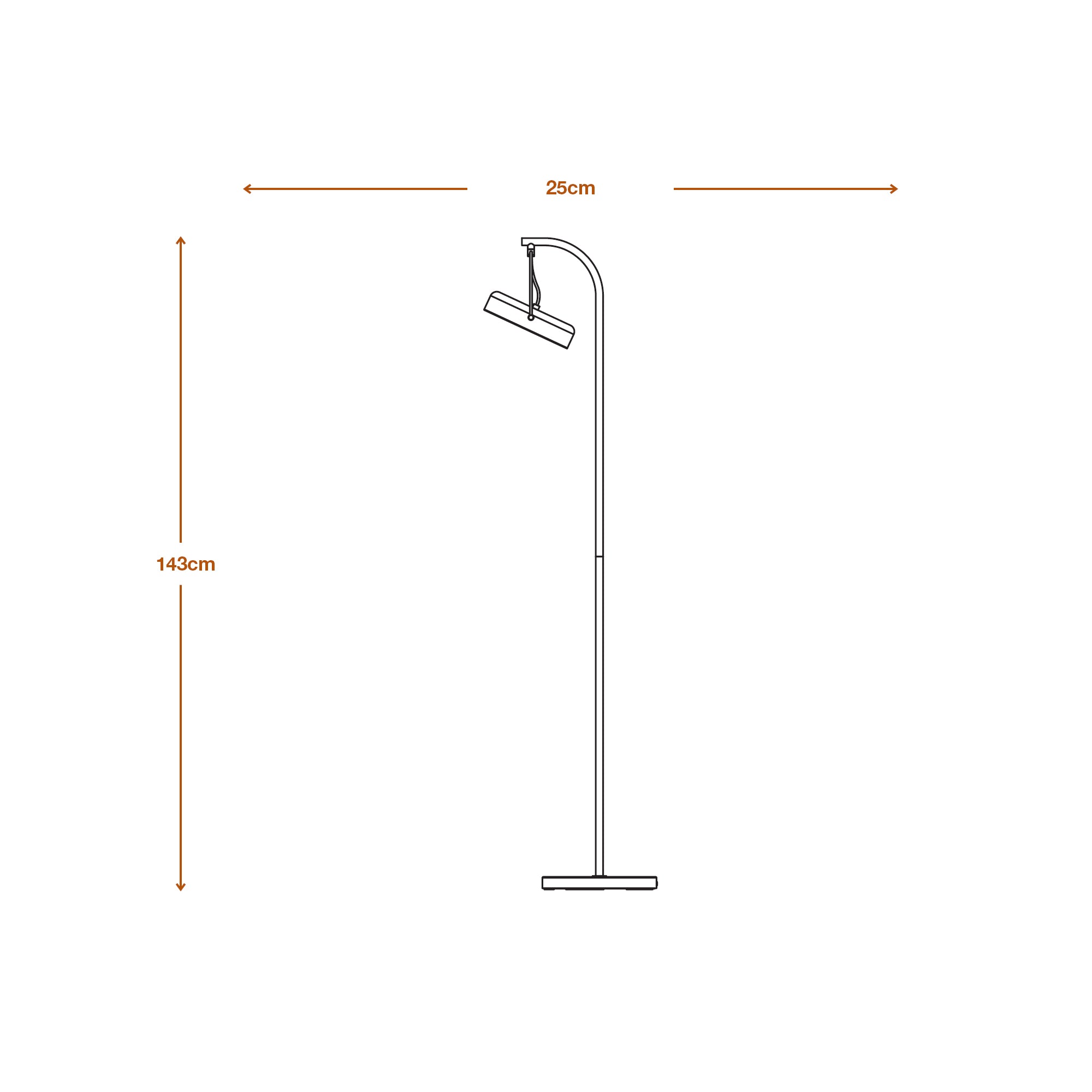 Osram LED Stehleuchte Decor Puck – Produktansicht 2
