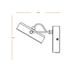 Osram LED Wandleuchte Decor Puck – Produktansicht 2