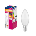 OSRAM LED-Kerze Value Classic B 40 4,9 W E14 470 lm warmweiß matt – Produkt mit Verpackung