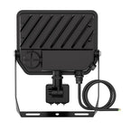 LEDVANCE LED Fluter Compact Sensor 42W 3000-6500K 6100lm IP65 schwarz – Seitenansicht
