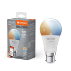 LEDVANCE LED 60 dimmbar 9W/ B22d 806lm – Produkt mit Verpackung