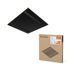 LEDVANCE LED-Panel Louver 600 27,5 W 4000 lm 4000K neutralweiß nicht dimmbar schwarz – Produkt mit Verpackung