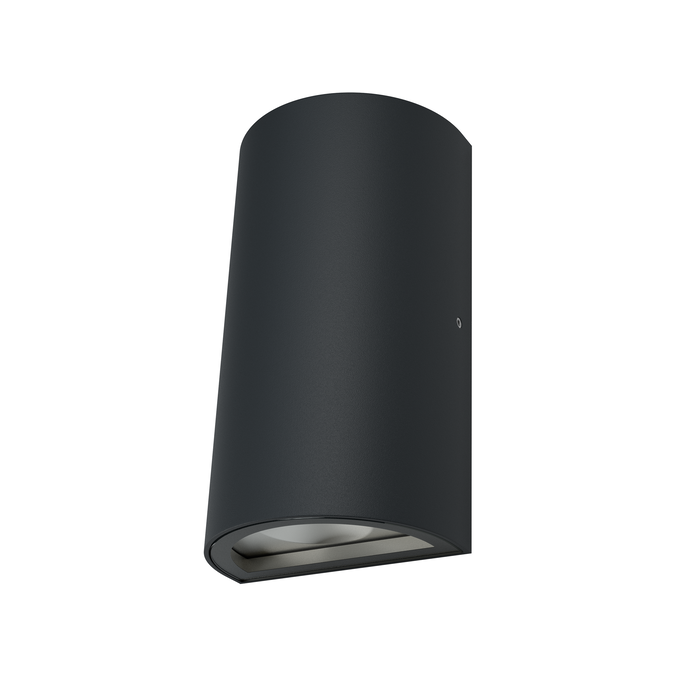 LEDVANCE LED-Außenwandleuchte Endura Style UpDown 12 W/830 700 lm warmweiß dunkelgrau IP44