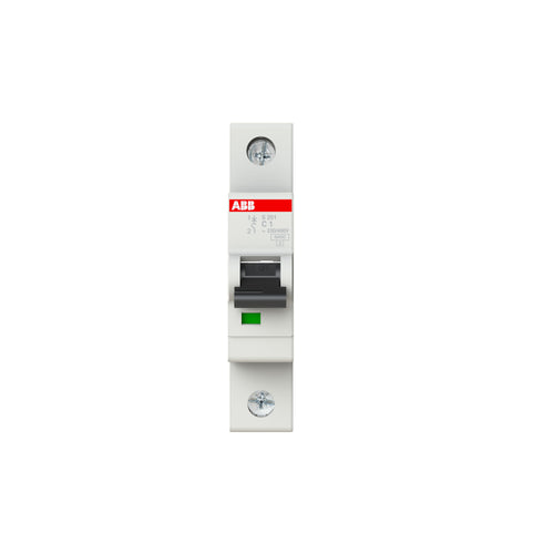 ABB Leitungsschutzschalter S201-C1 1-polig Charakteristik C 1 A 6 kA