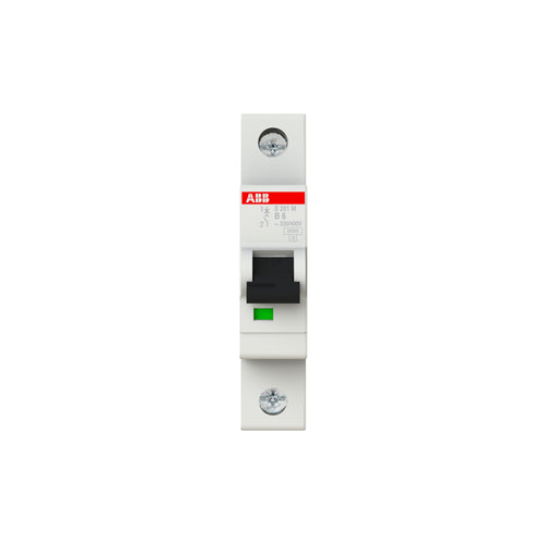 ABB Leitungsschutzschalter S201M-B6 1-polig Charakteristik B 6 A 10 kA