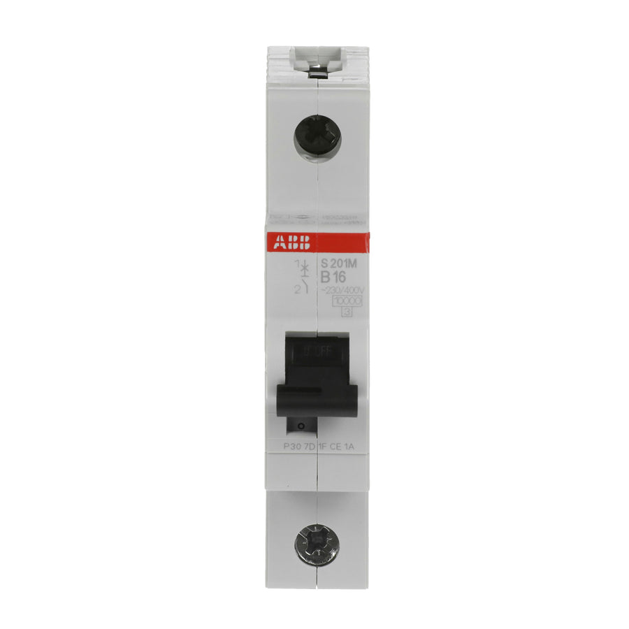 ABB Leitungsschutzschalter S201M-B16 1-polig Charakteristik B 16 A 10 kA