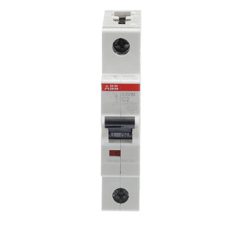 ABB Leitungsschutzschalter S201M-C2 1-polig Charakteristik C 2 A 10 kA