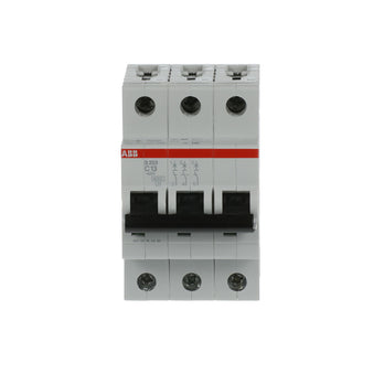 ABB Leitungsschutzschalter S203-C13 3-polig Charakteristik C 13 A 6 kA