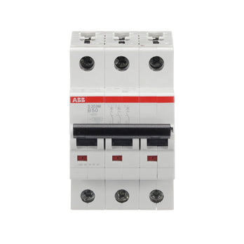 ABB Leitungsschutzschalter S203M-B50 3-polig Charakteristik B 50 A 10 kA