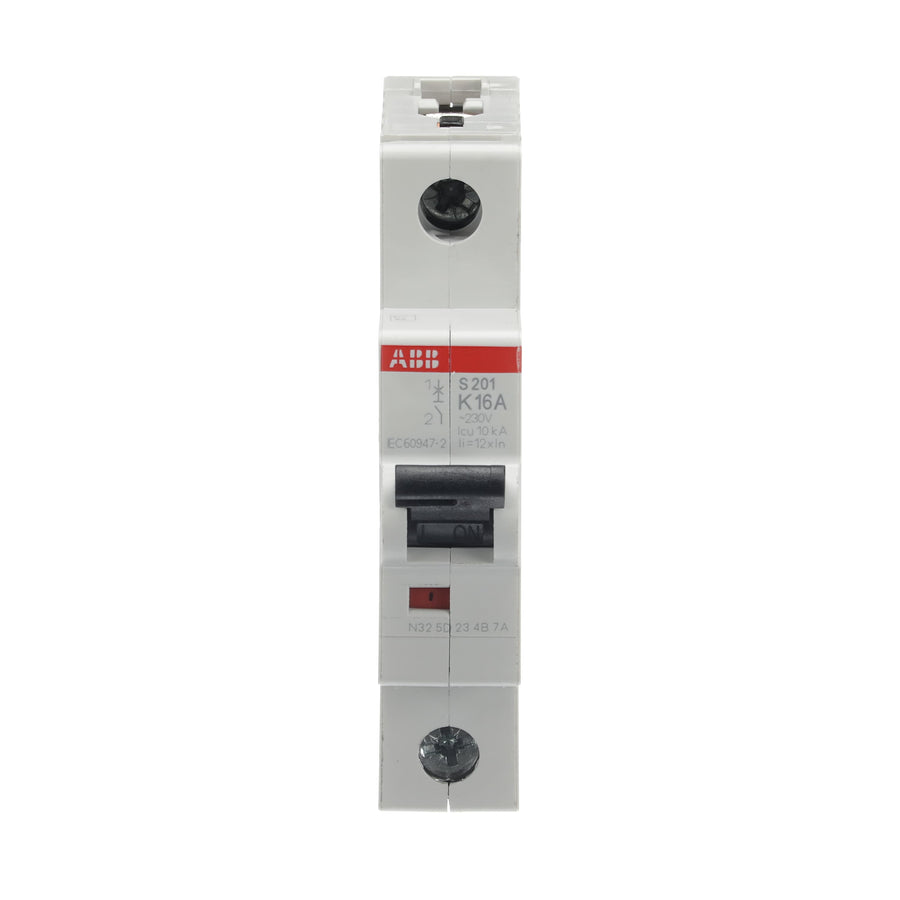 ABB Leitungsschutzschalter S201-K16 1-polig Charakteristik K 16 A 6 kA