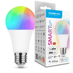 Modee LED-Lampe Smart Tuya-WLAN Kugel A60 E27 180° RGB 9,4W 806lm IP20