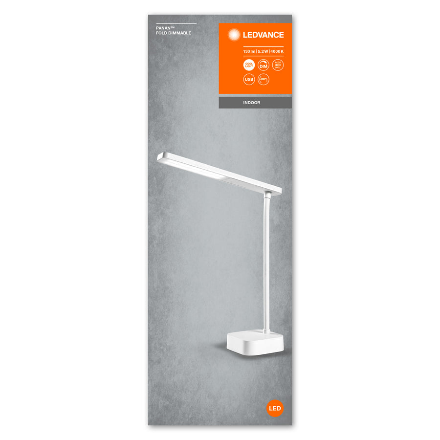 LEDVANCE Leuchte Panan Fold DIM 5,2W 80lm IP20